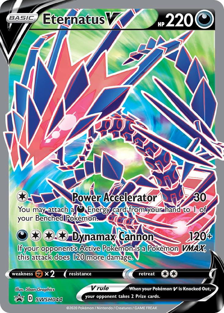 Sword & Shield Promo's Eternatus V #44